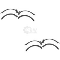 Reparaturblech Radlaufleiste Hinten Set FüR Opel Corsa C Bj. 00-06