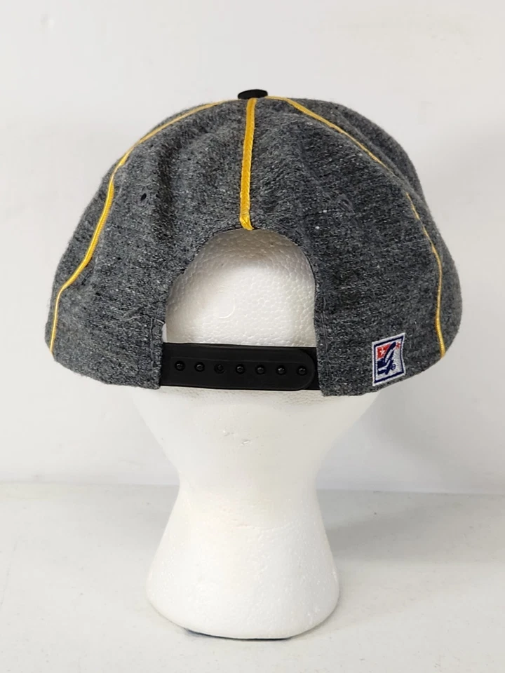 Sombrero de lana vintage años 90 The Game Pitsburgh Steelers Snapback excelente estado Foto 3 de 4