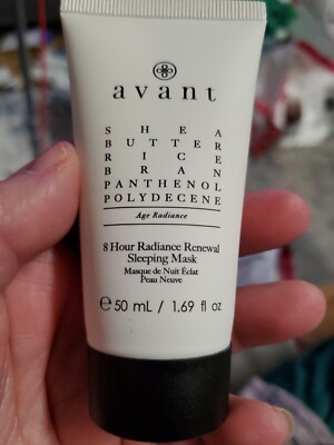 AVANT 8 Hour Radiance Renewal Sleeping Mask Treatment FULL SZ 1.69 oz NEW RP$107