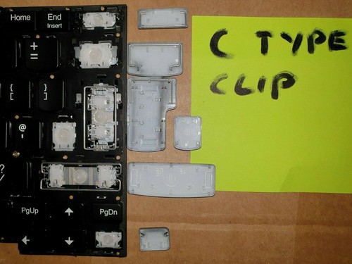 LENOVO THINKPAD YOGA X280 X390 X390 replacement BACKLIT keys 20KF 20KE 20Q0 20Q1 - Afbeelding 7 van 12