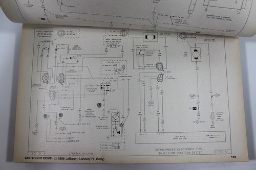 Chilton's Wiring Diagrams Manual 1986 Passenger Cars Mechanic's Edition Service - Picture 12 of 17