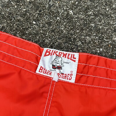 Vintage Birdwell Beach Britches Board Shorts Swim Trunks 3