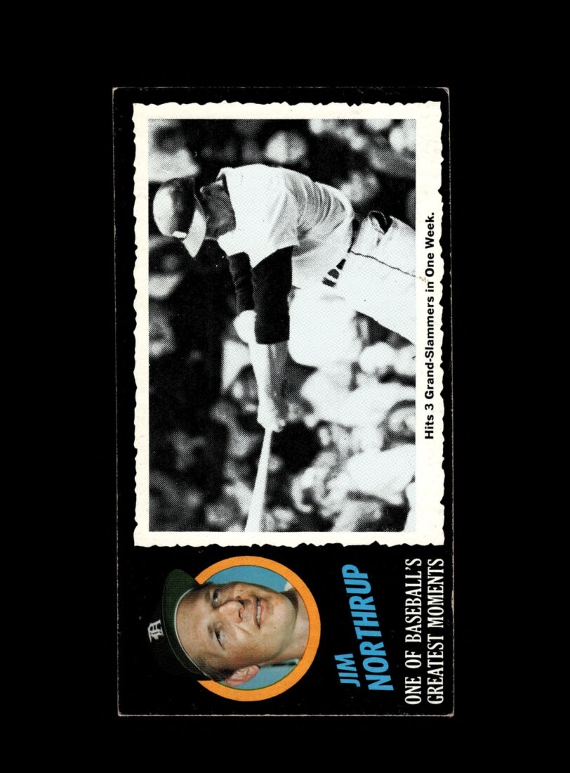 1971 Topps Greatest Moments Set-Break # 21 Jim Northrup VG-VGEX *GMCARDS*