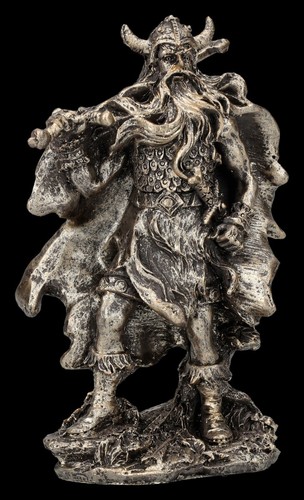 Wikinger Figuren 4er Set - Krieger Odins - Geschenk Vikings Krieger Deko - Bild 7 von 8