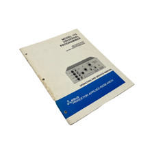 EG&G Model 175 Universal Programmer Operating And Service Manual