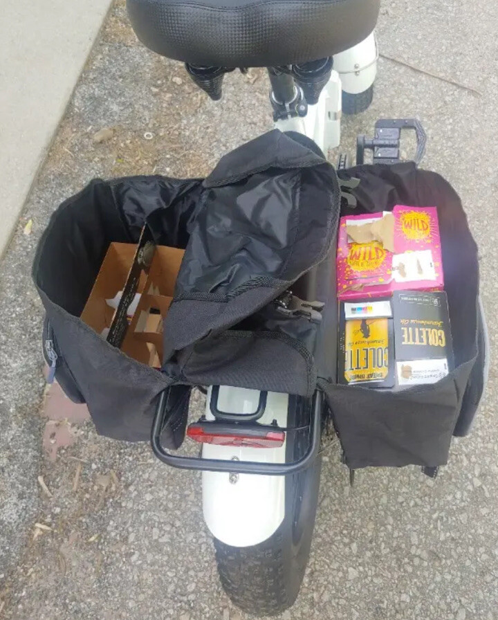 ELECTRIC BIKE ,E BIKE ,BICYCLE, LECTRIC PANNIER SADDLE BAGS eBay