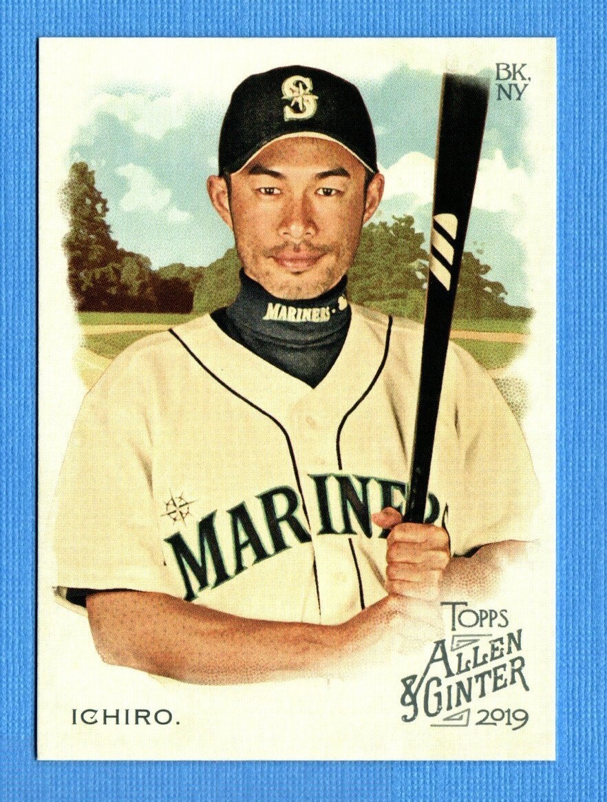 2019 Topps Allen & Ginter #60 Ichiro Suzuki Seattle Mariners