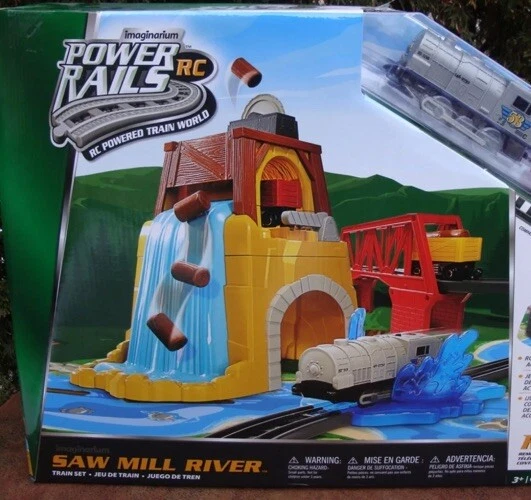 Imaginarium Power Rails Saw Mill River Remote Control Train Set NO Box READ