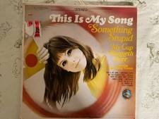 THIS IS MY SONG LP Vinyl Record Something Stupid RAY CHARLES PATSY CLINE