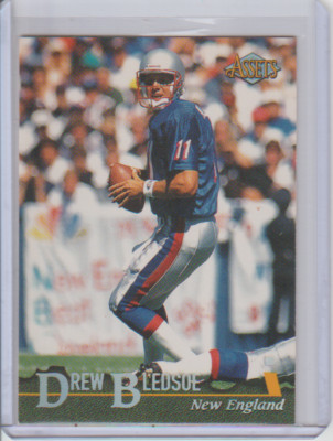 1996 Classic Assets #2 Drew Bledsoe New England Patriots