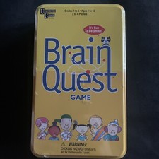 University Games Brain Quest Game For Grades 1-6 New