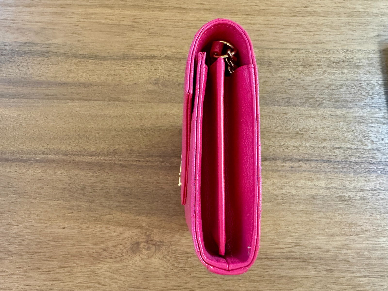 YSL Saint Laurent Cassandre Borsa a Mano Busta Catena Portafoglio Ottime Condizioni!