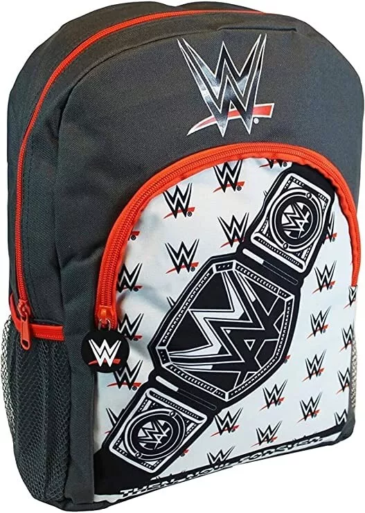 WWE Wrestling Champion Belt Backpack School Bag