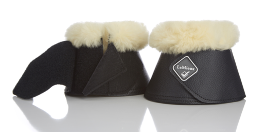 Lemieux Lammfell Rundum Hufglocken - Schwarz Lemieux Lammfell Rundum Hufglocken - Schwarz