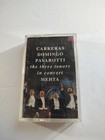 The Three Tenors in Concert Carreras, Domingo Pavarotti  Cassette Tape 430 433-4