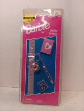 Vintage Barbie Digital Ruler Watch 1997 NRFP NOS