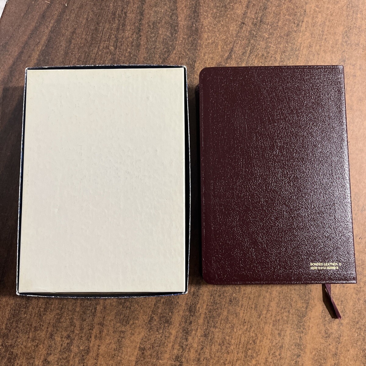 NIV 1984 Study Bible - Burgundy Bonded Leather - OOP 84