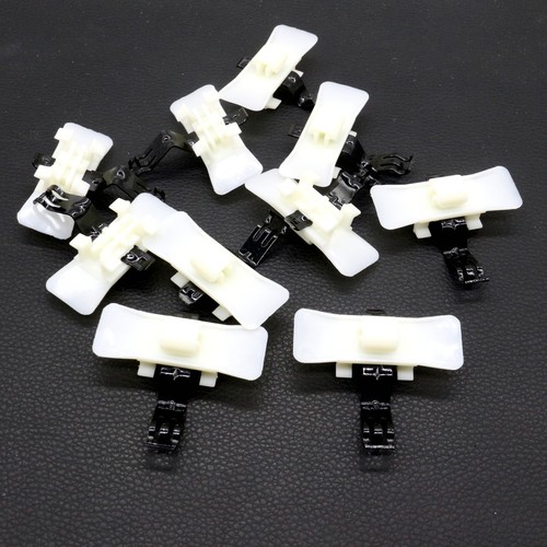 For Mercedes-Benz W124 E-Class Bracket Upper Side Moulding Trim Clip Wing 10Pcs - Picture 2 of 7