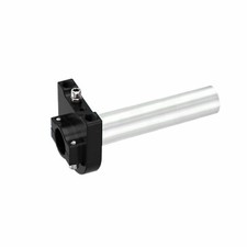 BLACK Billet Aluminum Twist Throttle 7/8 Bar Honda CRF XR50R CRF50F CRF70F XR70R