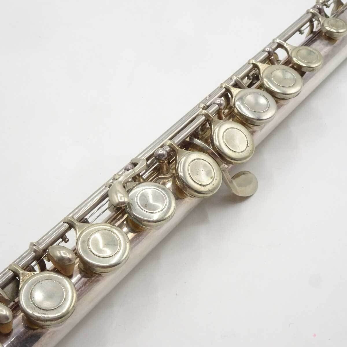 SANKYO 三響 PRIMA SILVER SONIC リングキィフルート Sankyo (Prima) Silver Sonic Flute Serial #15530 - Willis Music