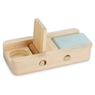 Beeztees Nager Intelligenzspielzeug Dorix Holz mint 15x7x3 cm Kaninchen  Snack | eBay.de