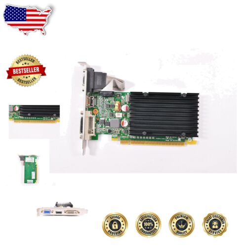 Budget-Friendly GeForce 8400 Passive 512 MB Graphics Card - Versatile Output