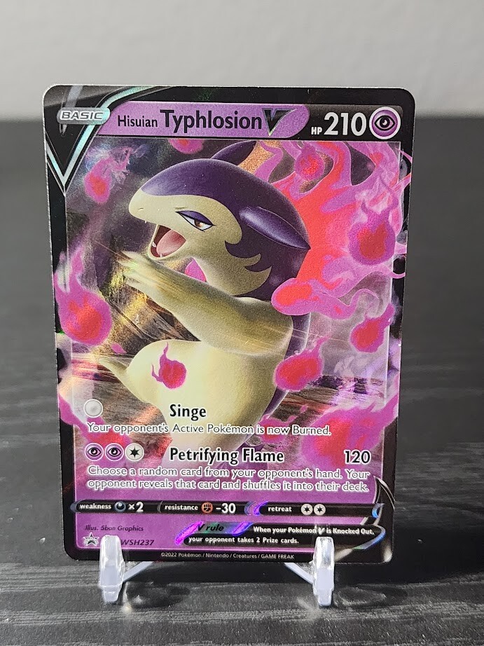 Hisuian Typhlosion V SWSH237 - SWSH: Black Star Promo - Pokemon TCG (NM)