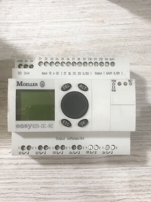1 Pcs Moeller Eaton Easy 820-DC-RC Control Logic Module Supply 24