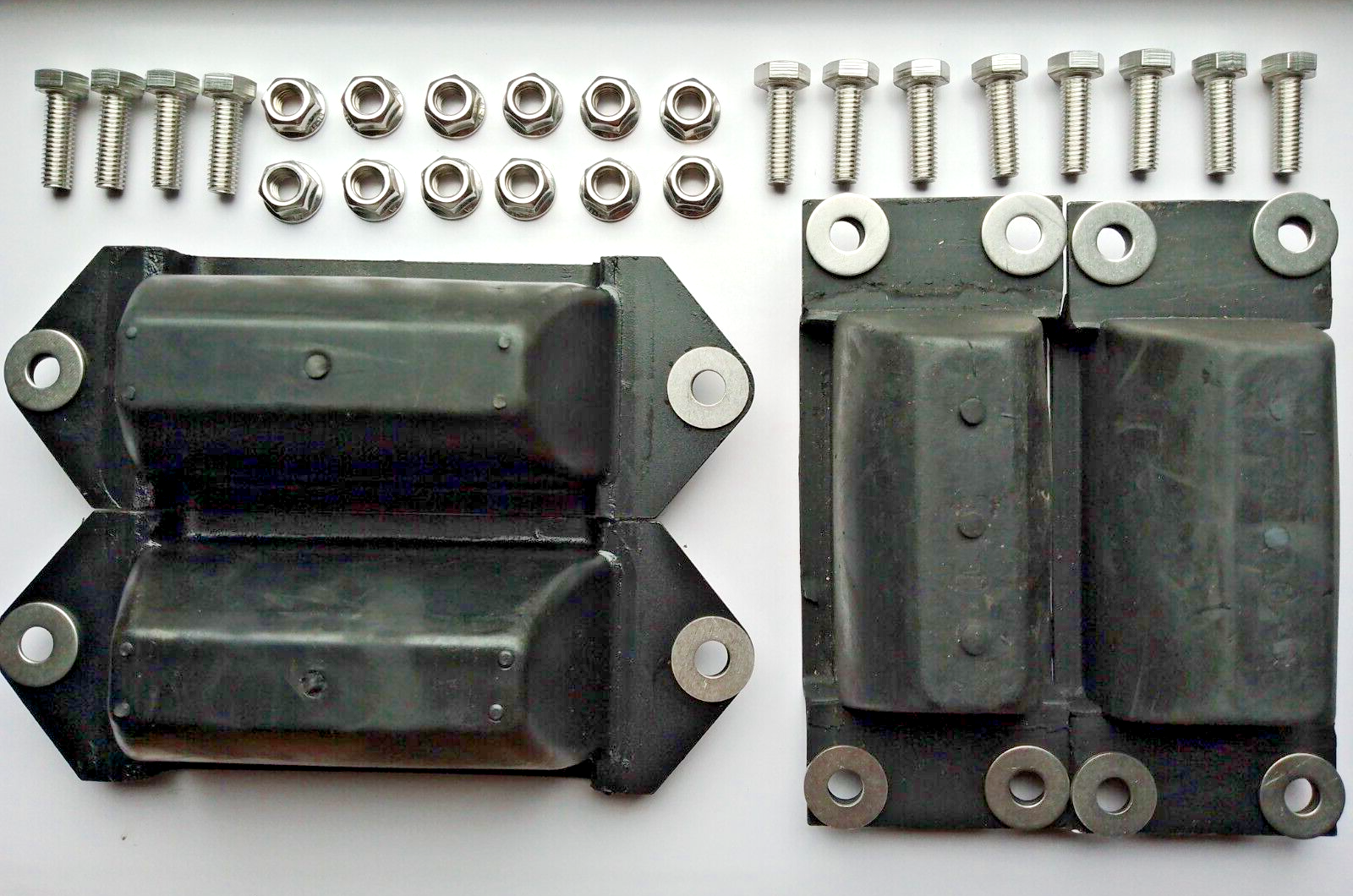 Land Rover Defender 90, 110, Front & Rear Axle Bump Stops with ...