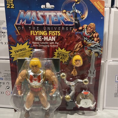 Flying Fist He-Man Deluxe Action Figure Masters of the Universe Origins MOTU