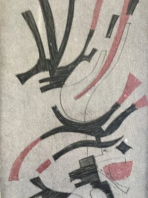 Ferdinand SPRINGER (XX) Bardo Thodol Livre des Morts Tibétains Art Abstrait - Photo 1/4