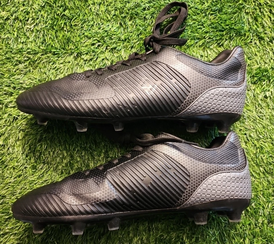 ¡NUEVO! Botines de fútbol Dream Pairs Superflight-2 negros para hombre talla 10,5 de EE. UU. Foto 3 de 4