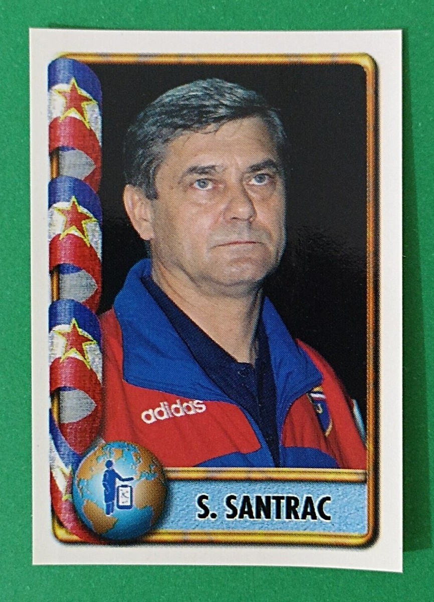 1998 Navarrete France World Cup FIFA Ax Cromo #492 SLOBODAN