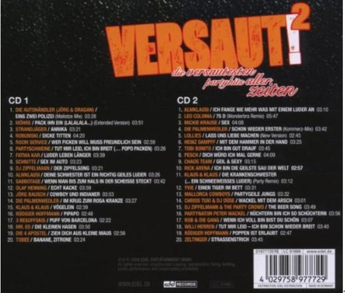 Doppel - CD Versaut! 2-die Versautesten Partyhits Aller Zeiten! Mallorca-Hits - Bild 2 von 2