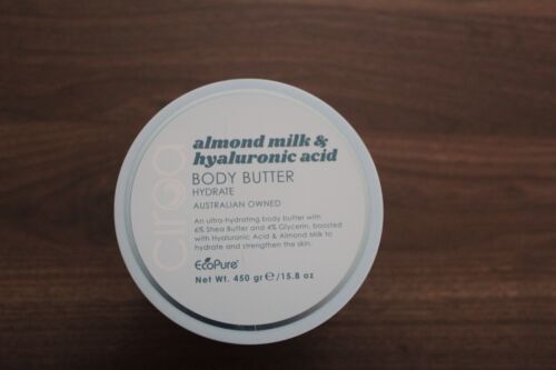 CIROA ECO PURE ALMOND MILK & hYALURONIC ACID BODY BUTTER 15.8 OZ 450G