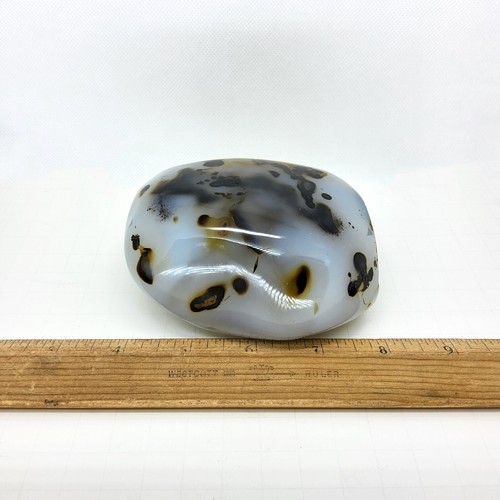 Dendritic Agate, 1.75 lbs, polished, freeform, gemstone, specimen, #R-5231 - Picture 11 of 12
