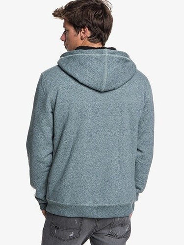 Quiksilver Men's Everyday - Zip-Up Sherpa Lined Hoodie PN: EQYFT03848 - Picture 3 of 5