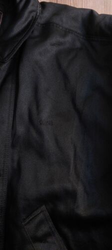 Giacca soprabito pompiere Schott NYC vintage nero taglia XL anni 90 - Foto 5 di 10