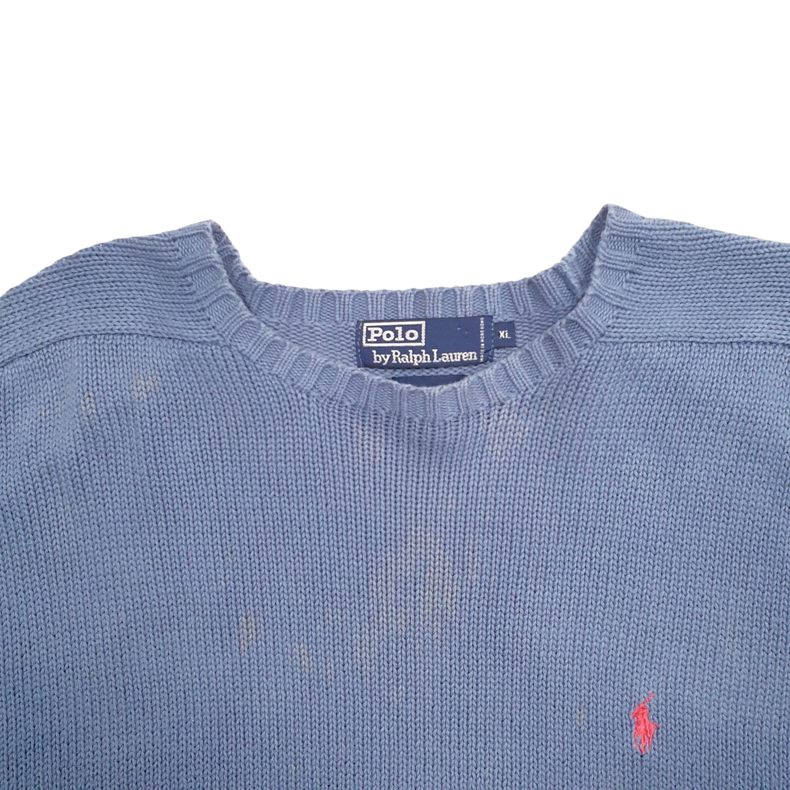 RALPH LAUREN Crewneck Cotton Jumper Sweatshirt Mens XL image 2