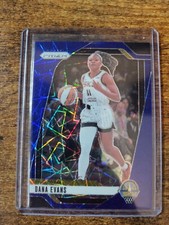 2024 Panini Prizm WNBA Dana Evans Blue Velocity Prizm #72 Chicago Sky