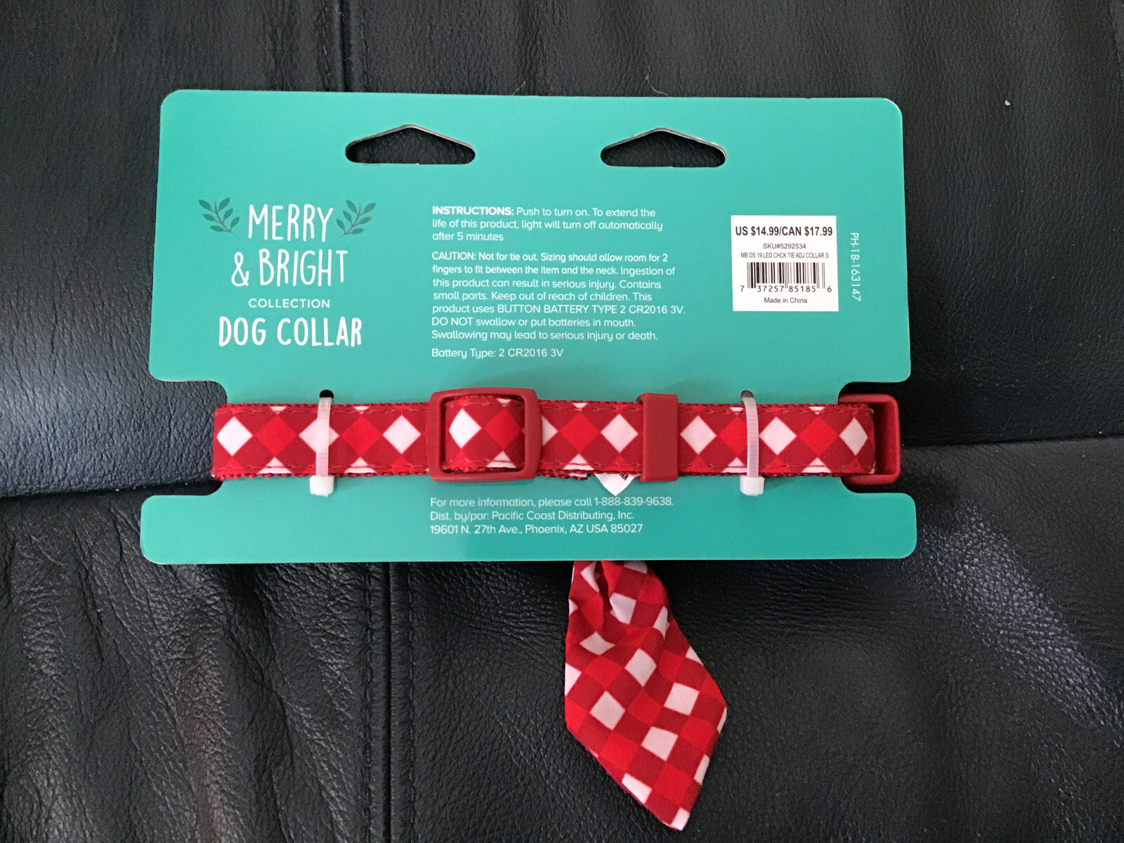 (New) Merry & Bright Dog Collar, Small eBay