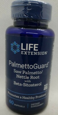 Life Extension PalmettoGuard  Nettle Root Formula with Beta-Sitosterol, 60 gels