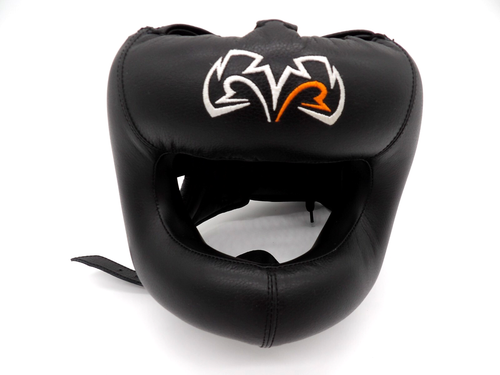 Rival Boxing Guerrero Facesaver Headgear - Black - S/M - Preowned