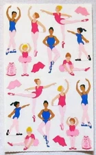 Mrs Grossman Vintage 4x6 inch 'Ballet' Sticker Sheet (Vintage=Retired)