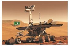 Mars Rover - Earth 48 Million Miles Space NASA POSTER