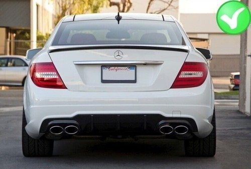 Mercedes Benz Clase C W204 S204 Terminales De Tubo Escape Isportivi Look 55 AMG - Imagen 9 de 14