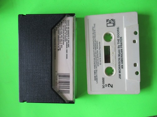 JIM MORRISON THE DOORS CASSETTE TAPE - Picture 2 of 2
