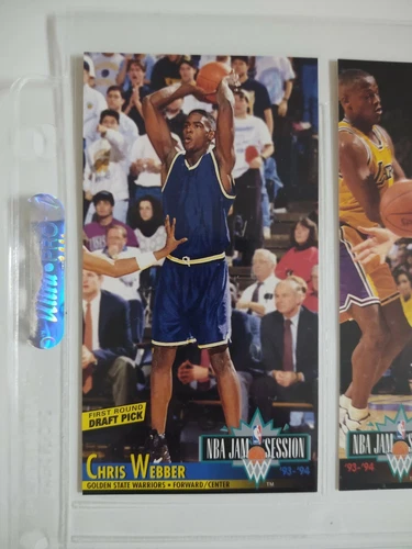 1993 Fleer NBA Jam Sessions Jordan Shaq Webber - 隨ャ 6 蠑/蜈ア 9 蠑