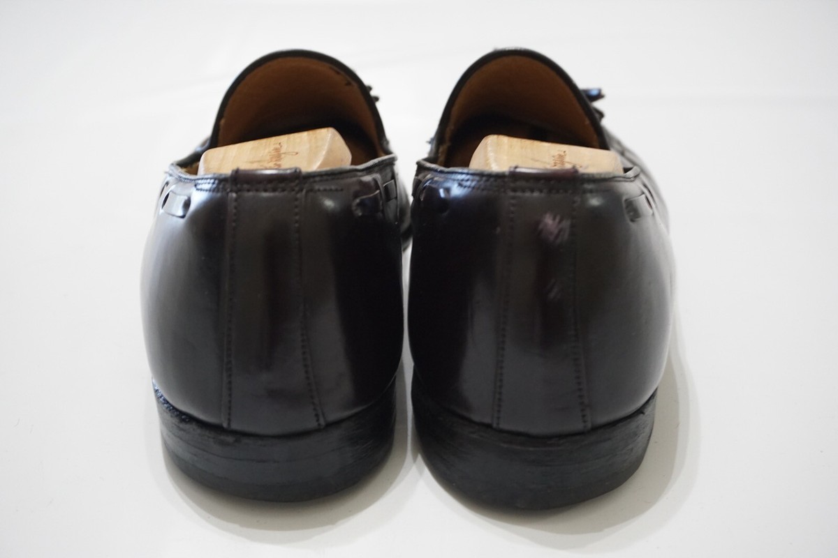 Nettleton Shell Cordovan Tassel Loafer Mens Shoes Sz 13 B/AA Nettleton Shell Cordovan Tassel Loafer Mens Shoes Sz 13 B/AA  main image 2
