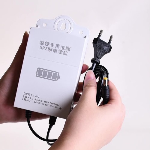 12V Monitor Emergency UPS Uninterruptible Power Supply Mini UPS Battery Backup - 第 1 支影片,共 1 支